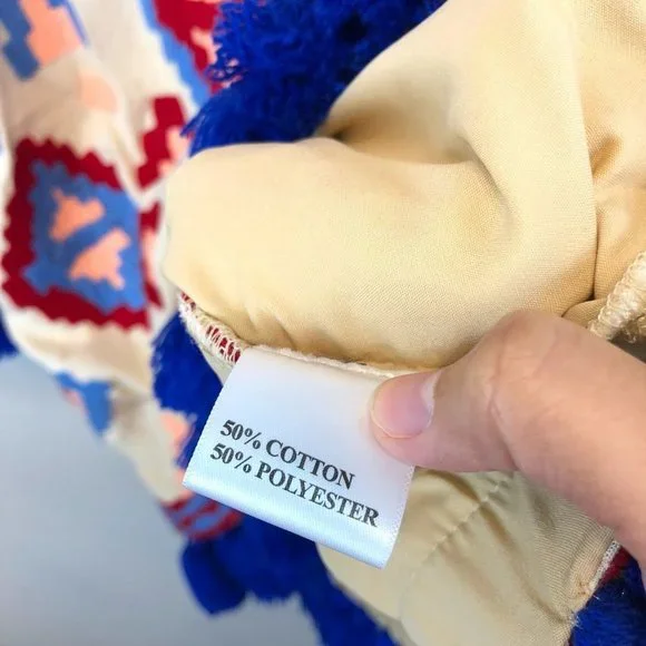 All Things Mochi Isula Embroidered Tassel Dress sz S - Picture 5 of 8